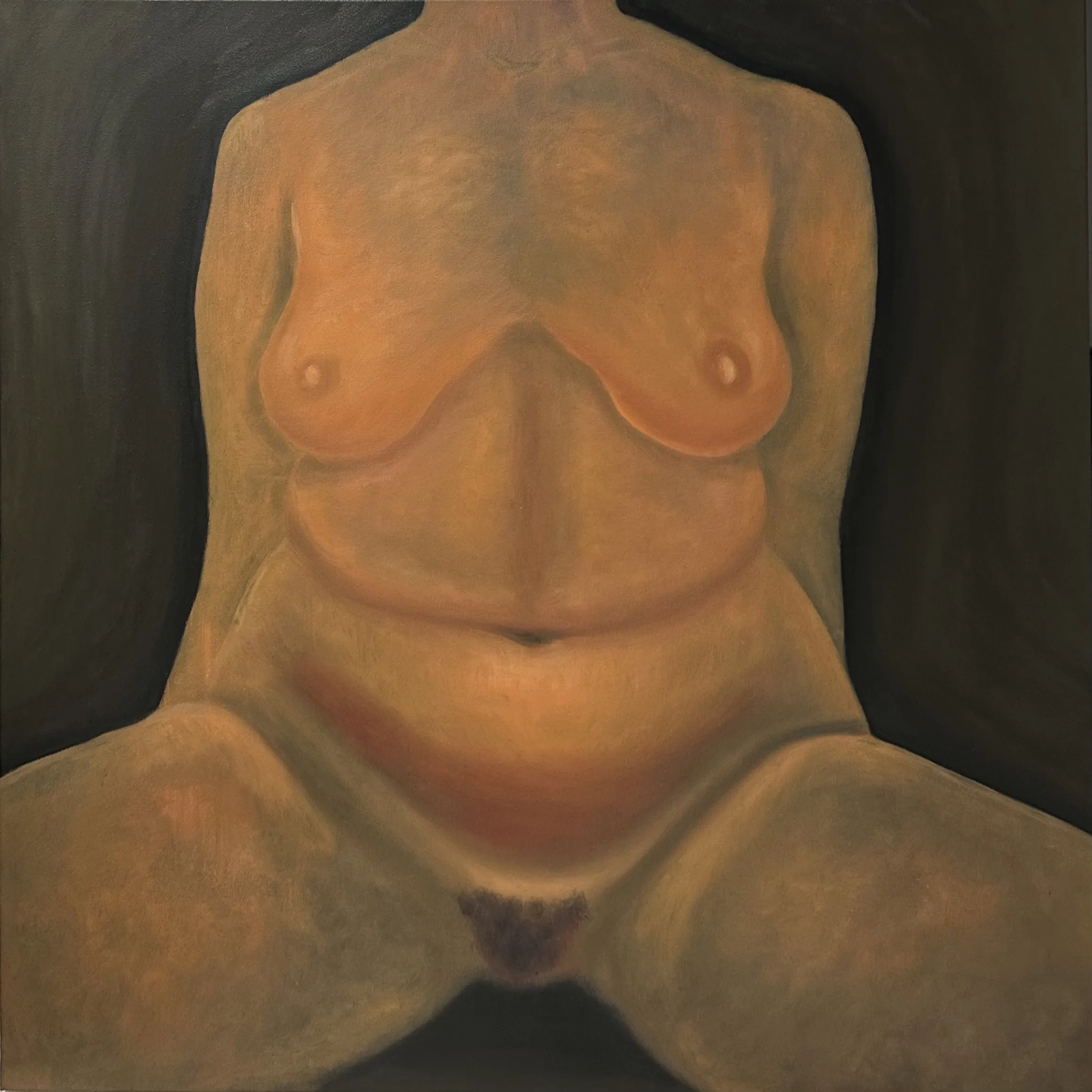 Зображення "БАУБО" від Дарʼя Бутряшкіна , розмір: 100x100 см, матеріали: Олія, полотно, медіум: Живопис, місто: Львів, ціна: $600